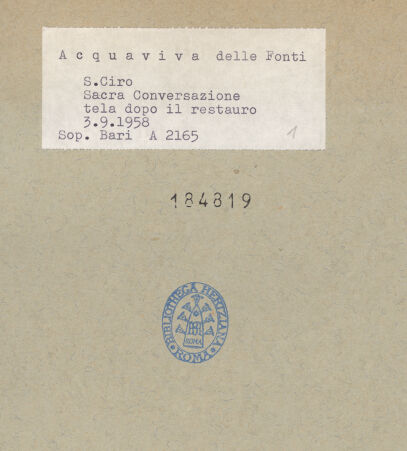 Rückseite von bh184819_recto