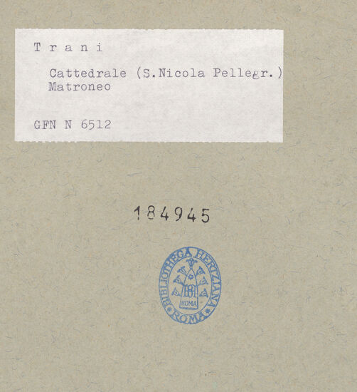 Rückseite von ICCD [https://www.deutsche-digitale-bibliothek.de/content/lizenzen/rv-ez/] Kapitelle der Empore - Kapitelle der Südarkade, bh184945_recto. Foto.