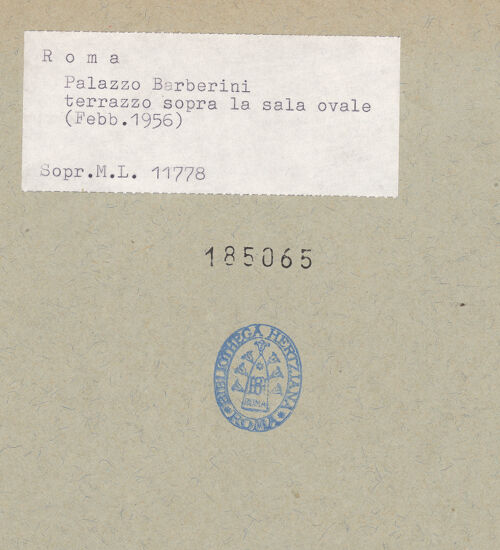 Rückseite von bh185065_recto