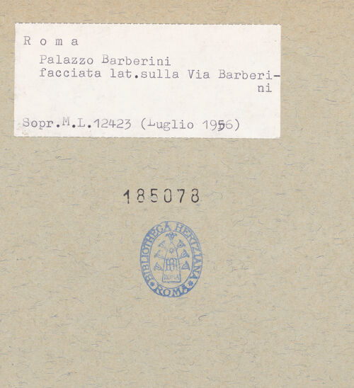 Rückseite von bh185078_recto