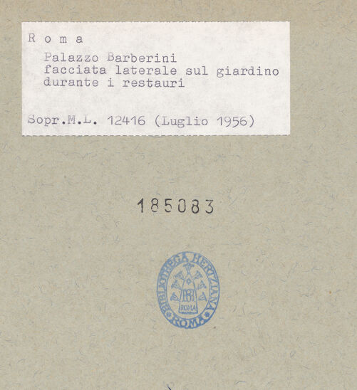 Rückseite von bh185083_recto