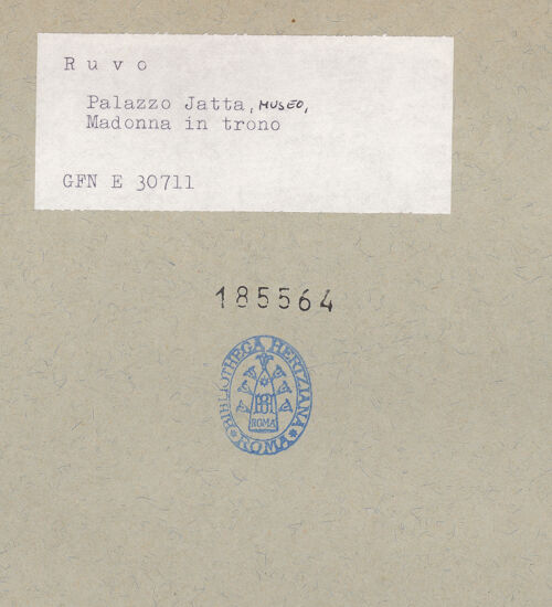 Rückseite von bh185564_recto