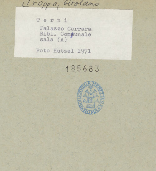 Rückseite von bh185683_recto