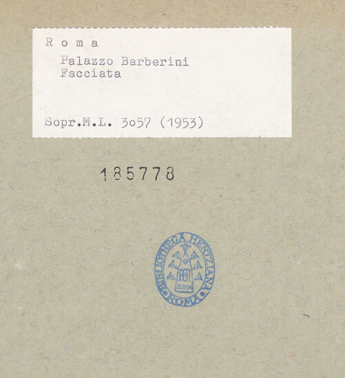 Rückseite von bh185778_recto