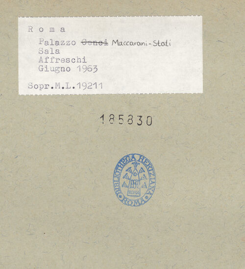 Rückseite von bh185830_recto