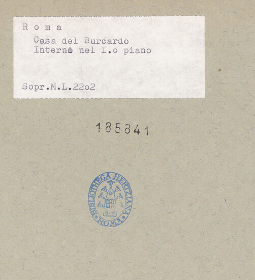 Rückseite von bh185841_recto