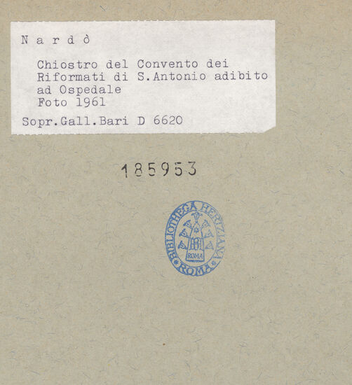 Rückseite von bh185953_recto