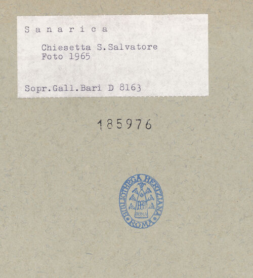 Rückseite von bh185976_recto