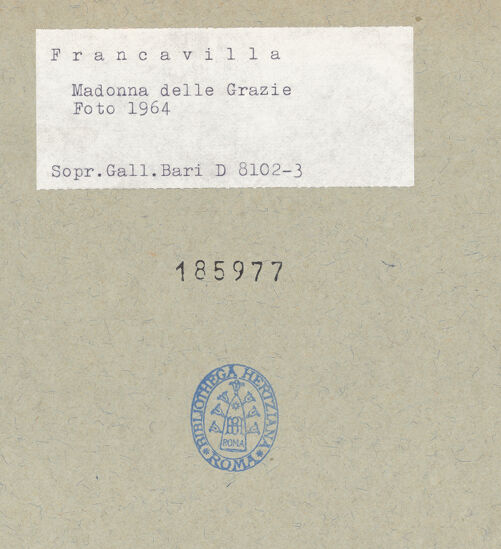 Rückseite von bh185977_recto