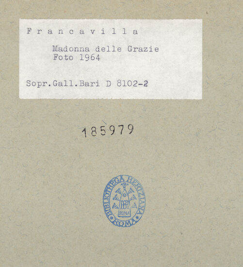 Rückseite von bh185979_recto