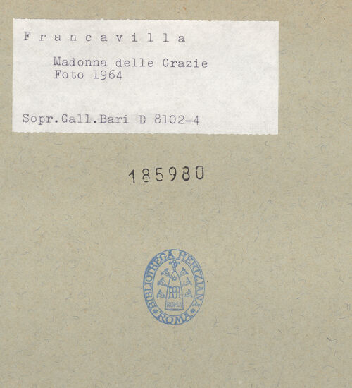 Rückseite von bh185980_recto