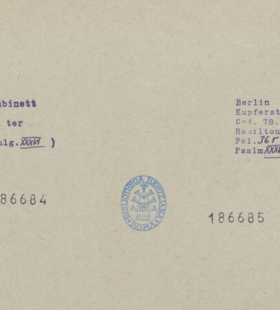 Rückseite von bh186684_bh186685_recto