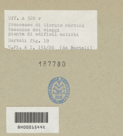 Rückseite von bh187780_recto