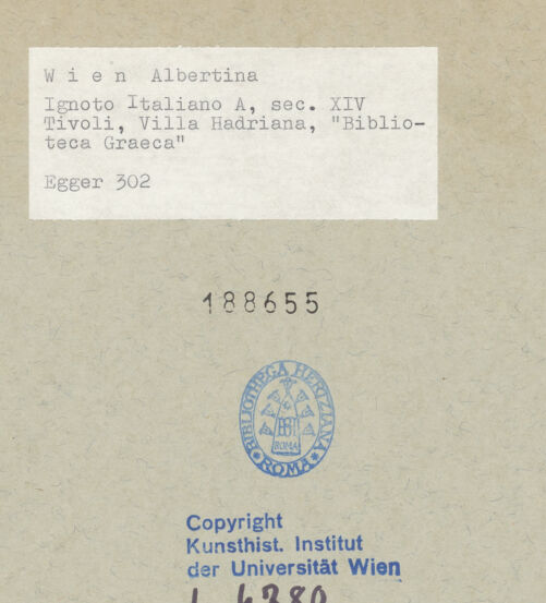 Rückseite von bh188655_recto