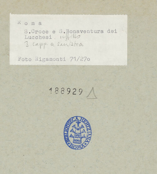 Rückseite von bh188929_recto