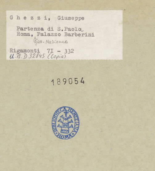 Rückseite von bh189054_recto