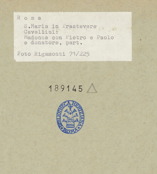 Rückseite von bh189145_recto