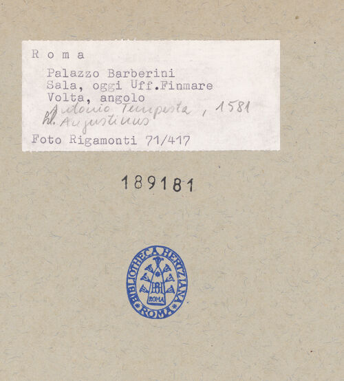 Rückseite von bh189181_recto