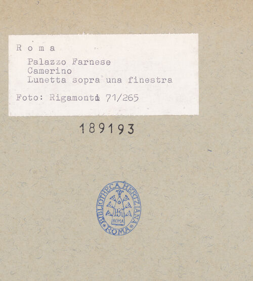 Rückseite von bh189193_recto