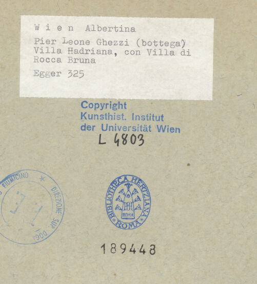 Rückseite von bh189448_recto