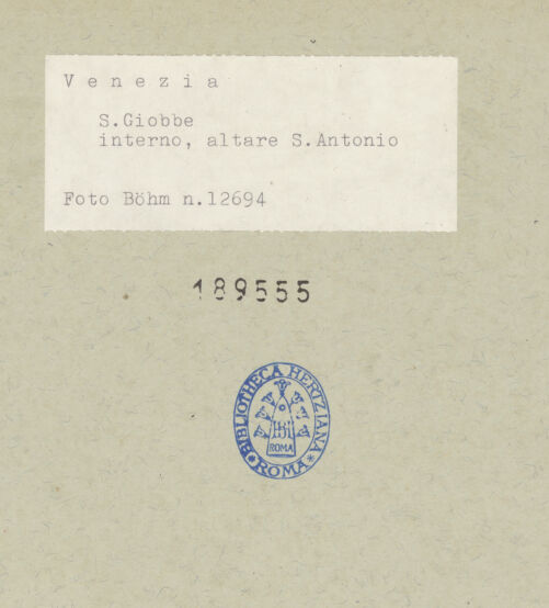 Rückseite von bh189555_recto