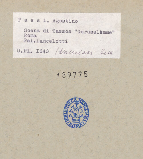 Rückseite von bh189775_recto