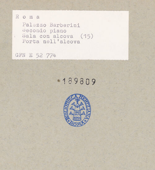 Rückseite von bh189809_recto