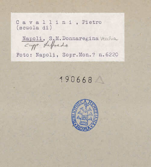 Rückseite von Sopr. BAS NA [https://www.deutsche-digitale-bibliothek.de/content/lizenzen/rv-ez/] Christus, Verkündigung, Madonna und HeiligenVerkündigung - Engel, bh190668_recto. Foto.