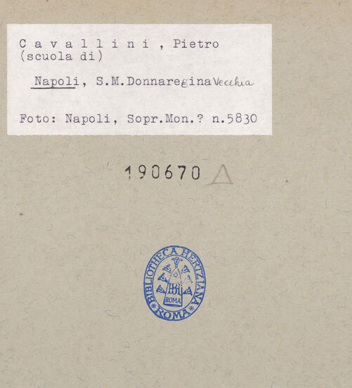 Rückseite von Sopr. BAS NA [https://www.deutsche-digitale-bibliothek.de/content/lizenzen/rv-ez/] Jüngstes GerichtLinke Wand: Paradies - Zweites Register: Propheten und Apostel, bh190670_recto. Foto.