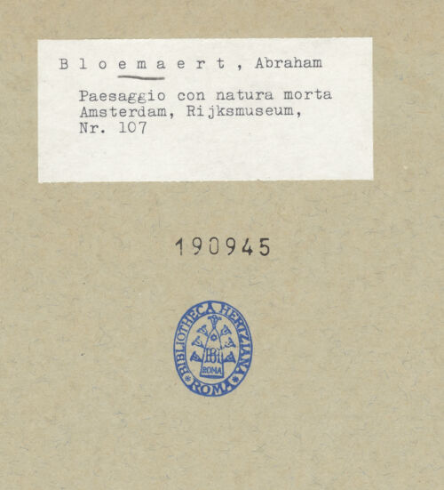 Rückseite von bh190945_recto