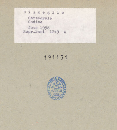 Rückseite von bh191131_recto