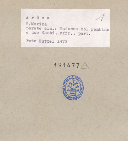 Rückseite von bh191477_recto