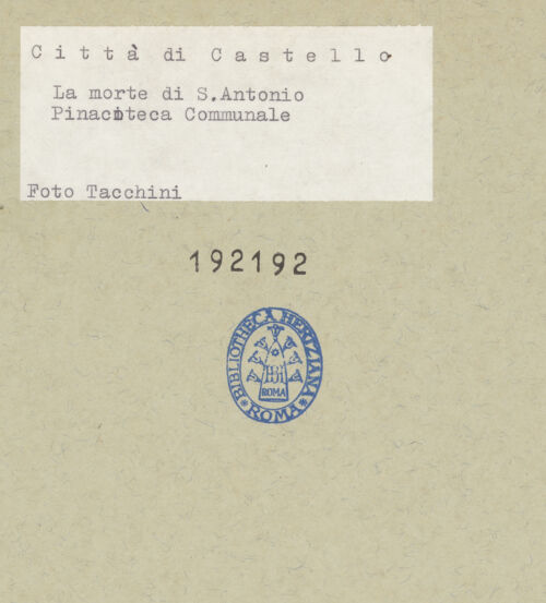 Rückseite von bh192192_recto