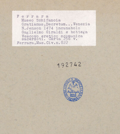 Rückseite von bh192742_recto