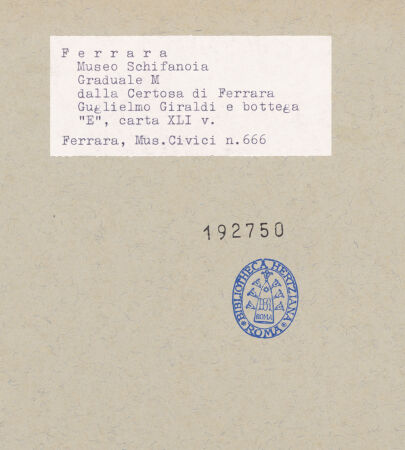 Rückseite von bh192750_recto