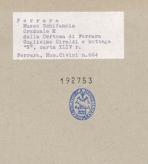 Rückseite von bh192753_recto