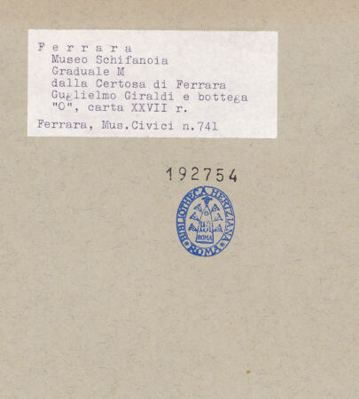 Rückseite von bh192754_recto