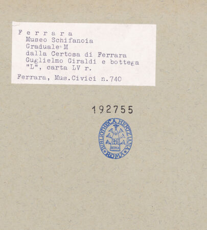 Rückseite von bh192755_recto