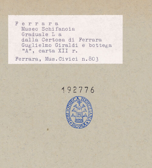 Rückseite von bh192776_recto