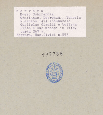 Rückseite von bh192788_recto