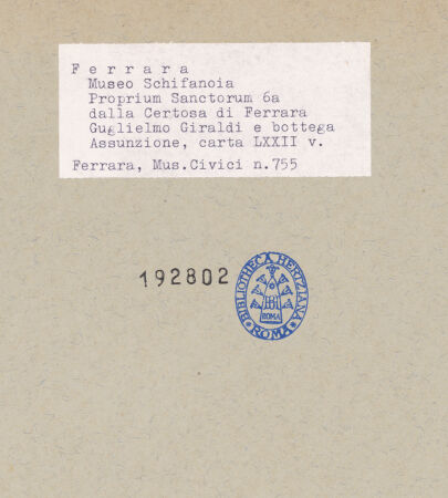 Rückseite von bh192802_recto