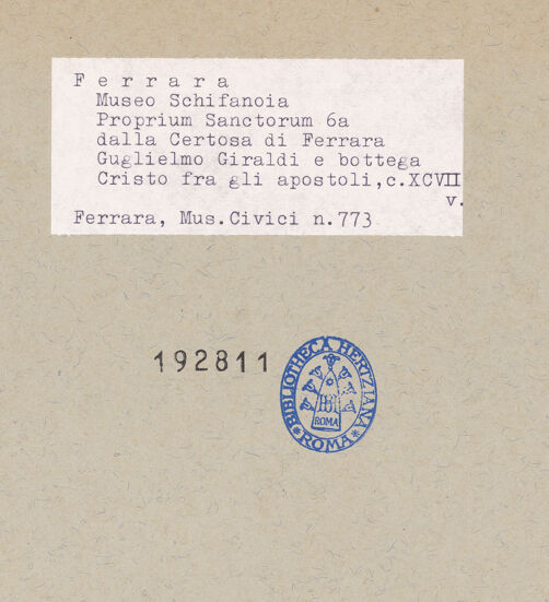 Rückseite von bh192811_recto