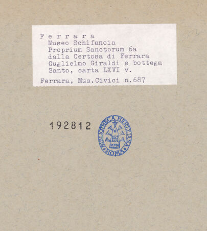 Rückseite von bh192812_recto