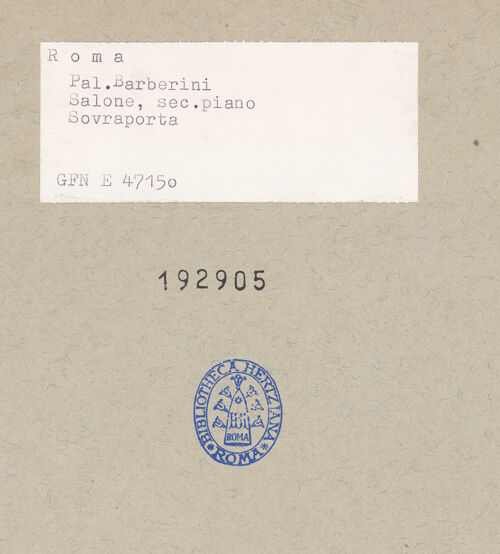 Rückseite von bh192905_recto