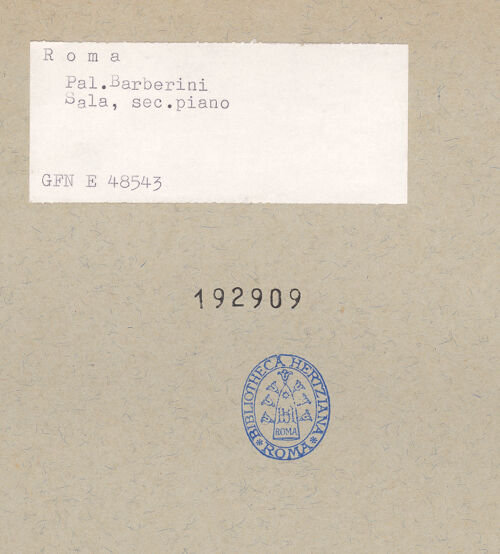 Rückseite von bh192909_recto