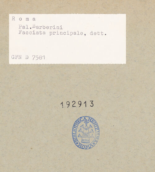 Rückseite von bh192913_recto