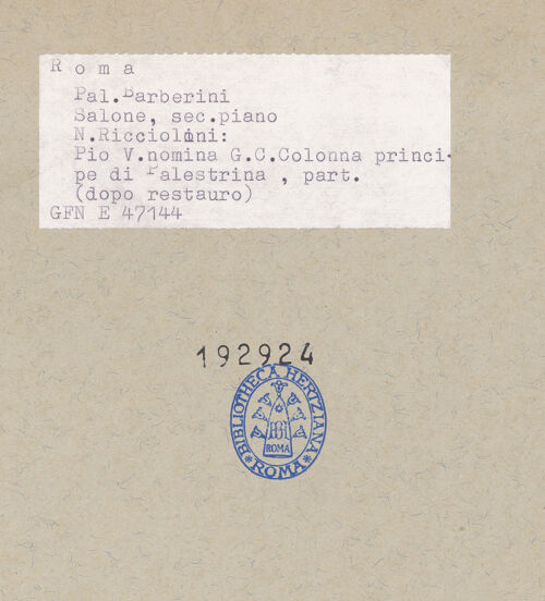 Rückseite von bh192924_recto