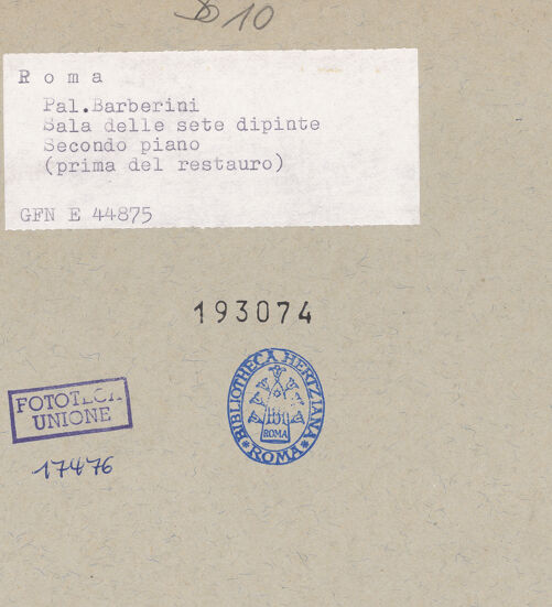 Rückseite von bh193074_recto