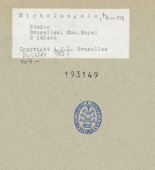 Rückseite von bh193149_recto