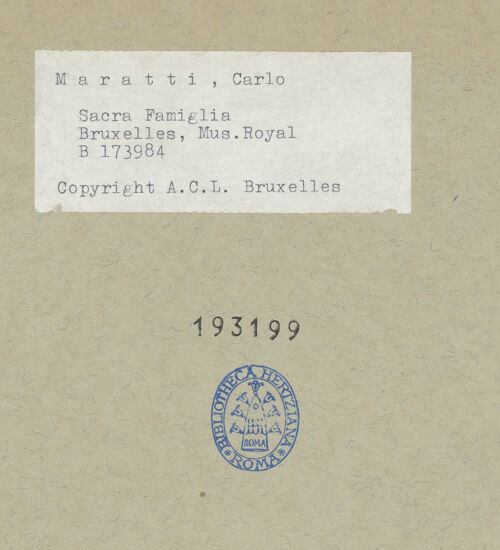 Rückseite von bh193199_recto